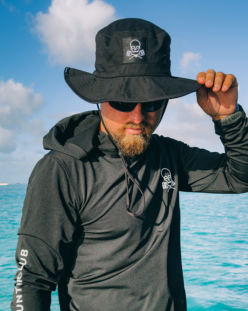 All Day Wide Brim Hat Black